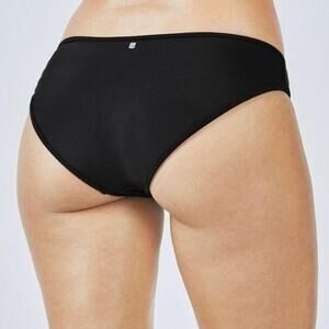Fabletics NWT Black Bajan Hipster Bikini Bottoms Small